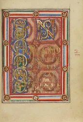 Dekorierte Initialseite